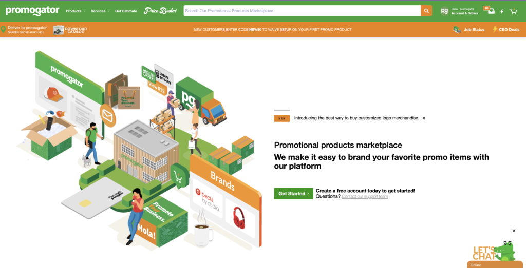 this is the promogator official home page. Check out what the page has to offer.