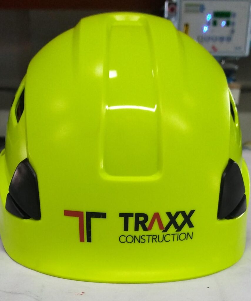 Custom Helmet customizable with company logo