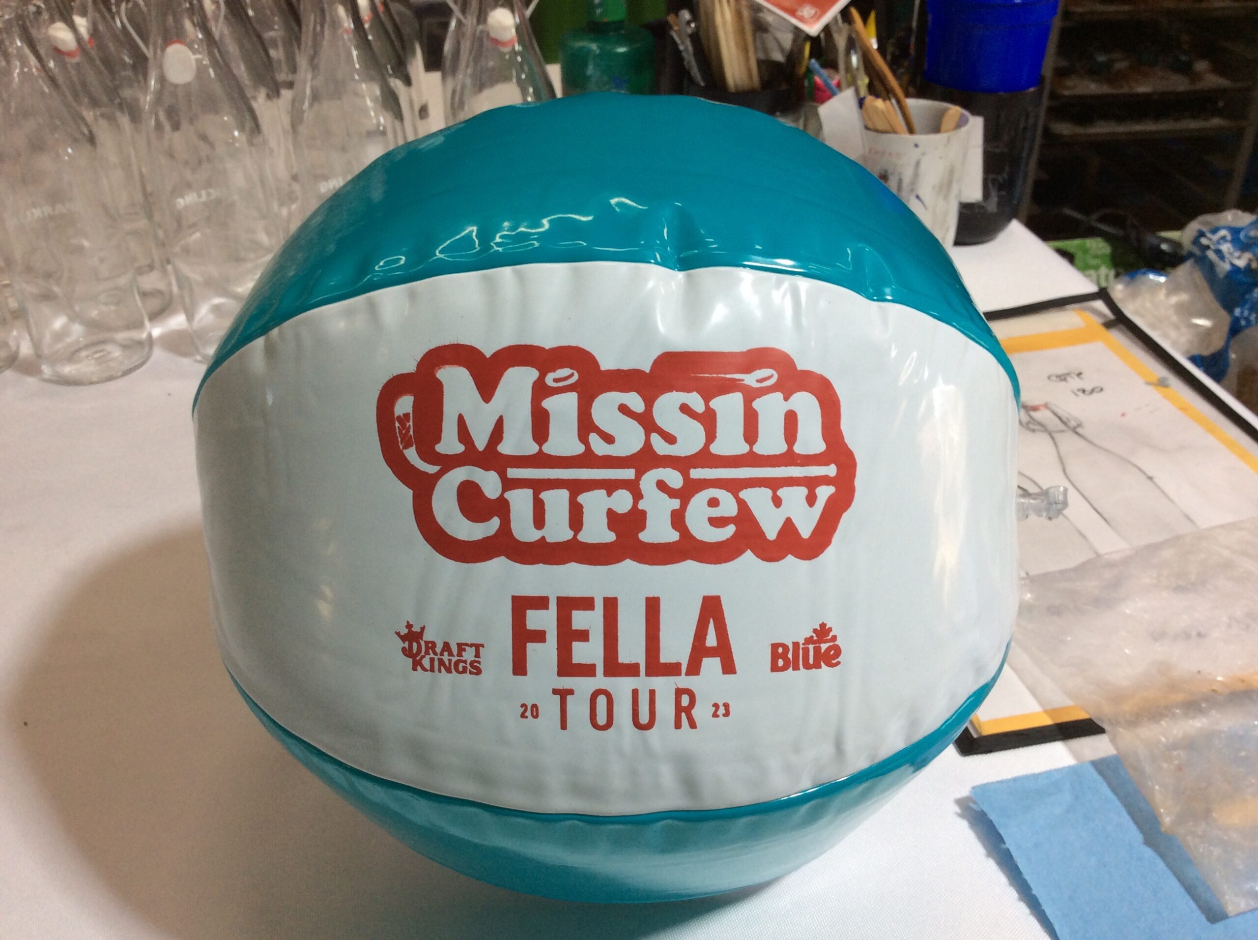 Custom printed promotional beach balls with your logo
