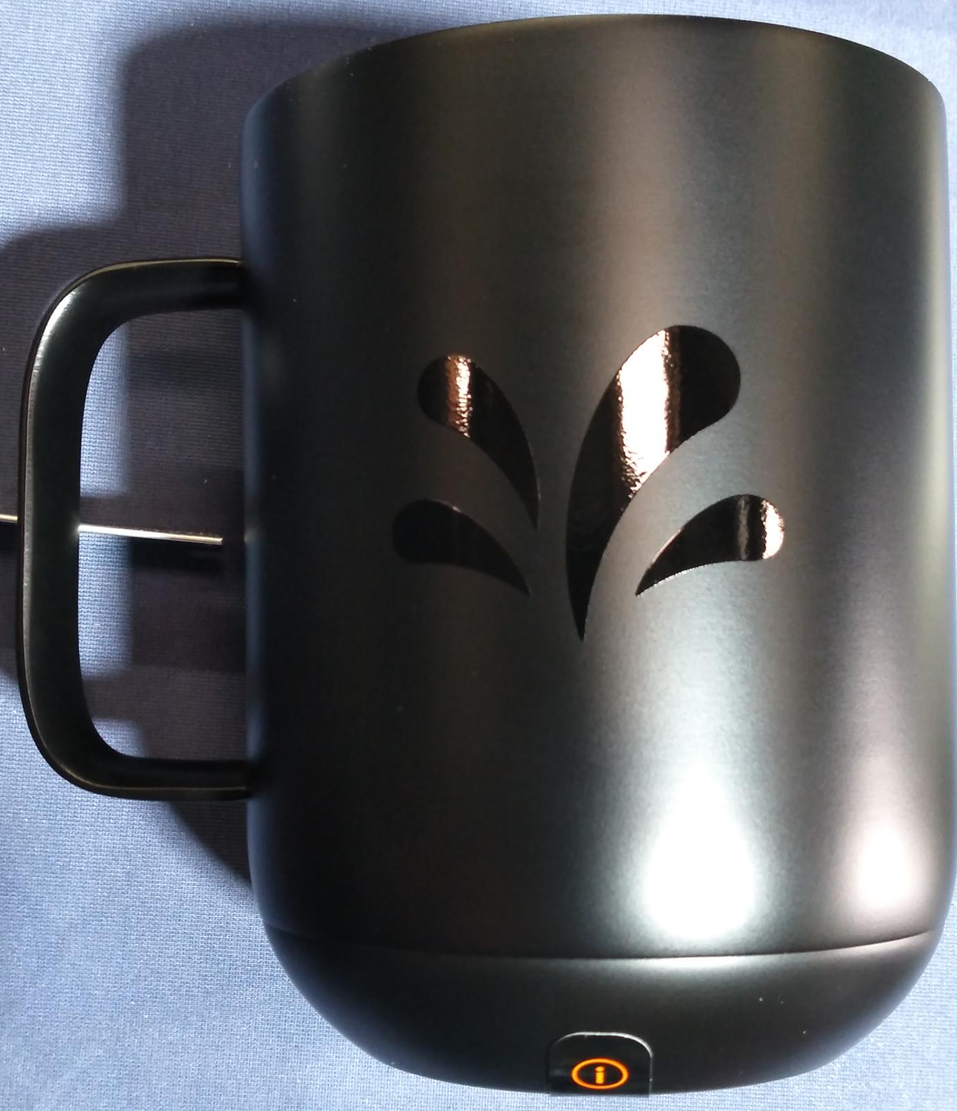 10oz custom printed ember ceramic coffee mug with your company logo