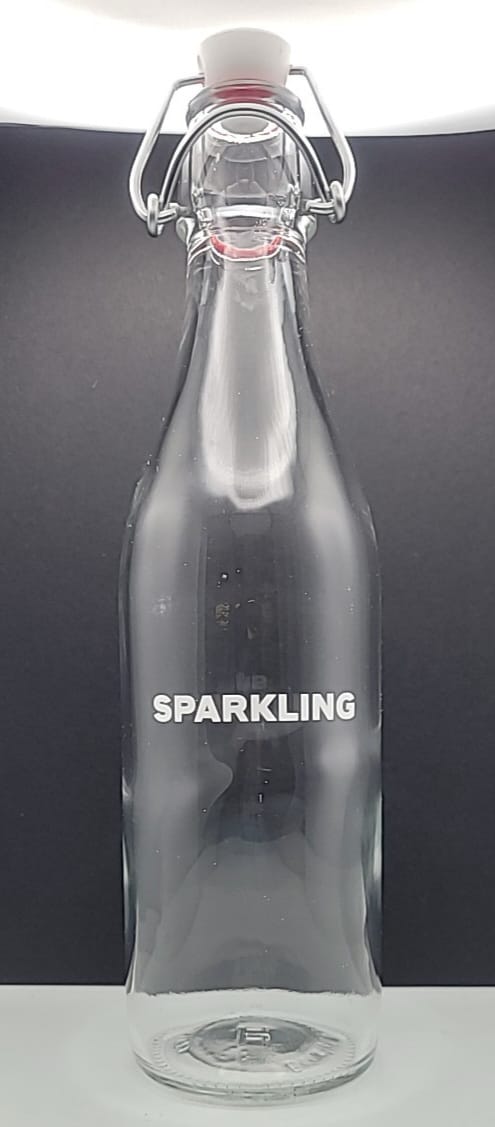 Personalized Glass Water Bottles Printed with Your Company Logo