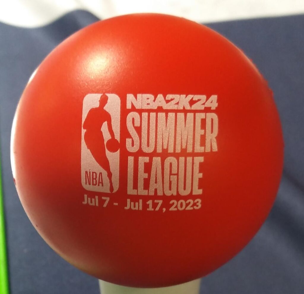 Round Ball Stress Reliever 1.25" customized with your logo
