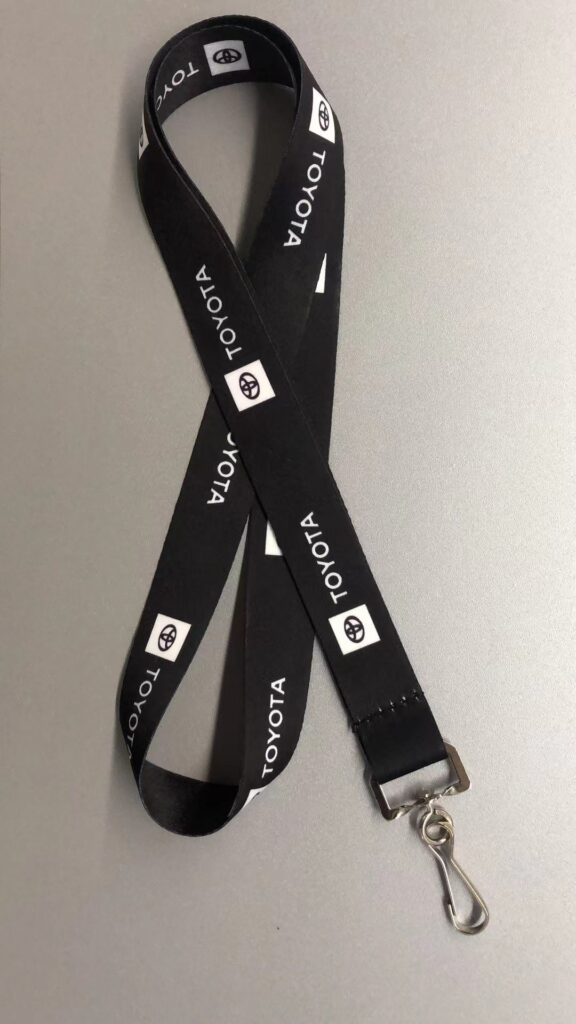 Full color sublimation lanyard 3/4" 0.75" customized with your logo