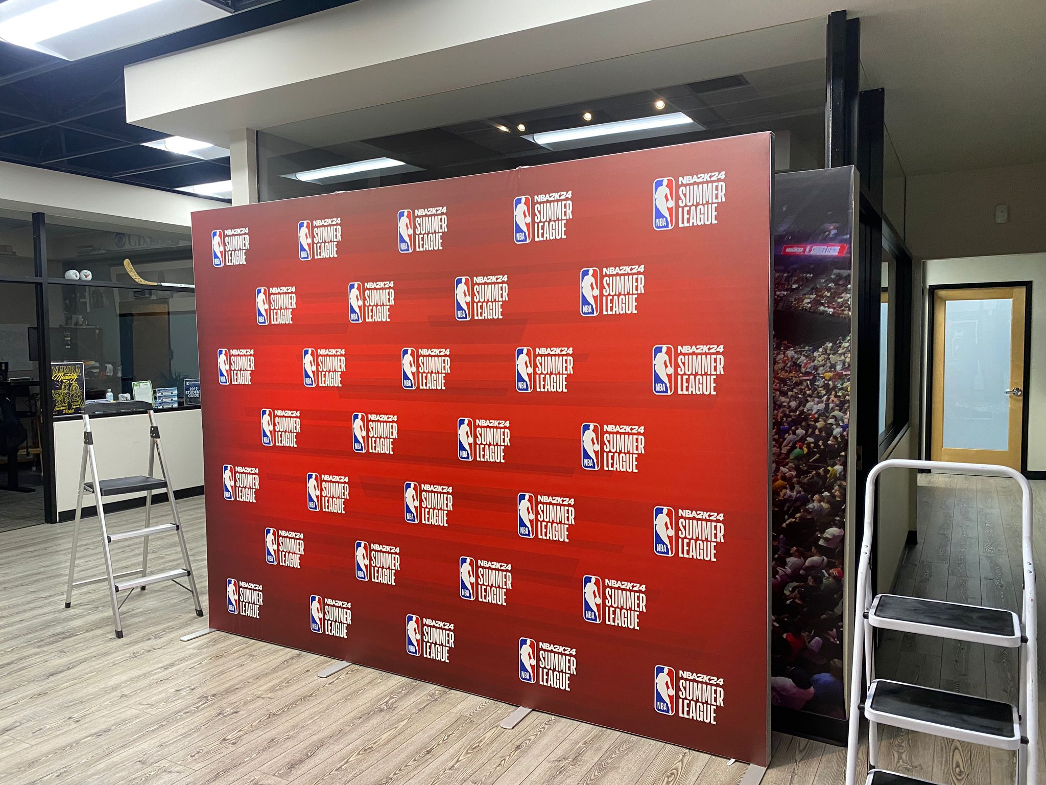 Customized Backwall Printed with your Logo