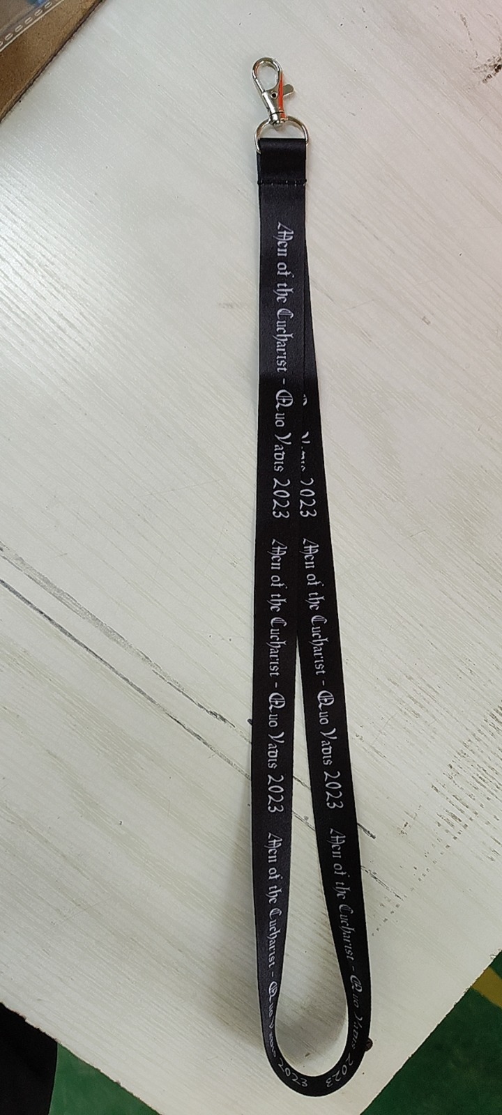Black Lanyard Personalized With Your Logo