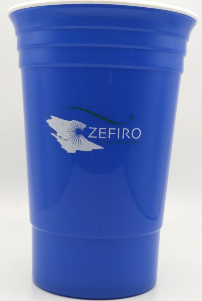 Fiesta 16 oz Double Wall Party Cup personalized with your logo