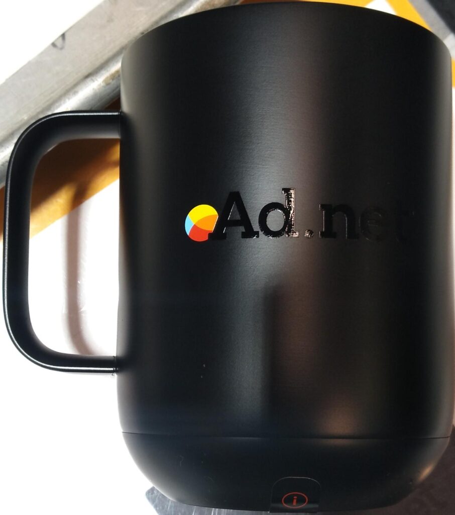 Ember Ceramic Mug 10 oz. custom printed ember ceramic coffee mug with your company logo printed