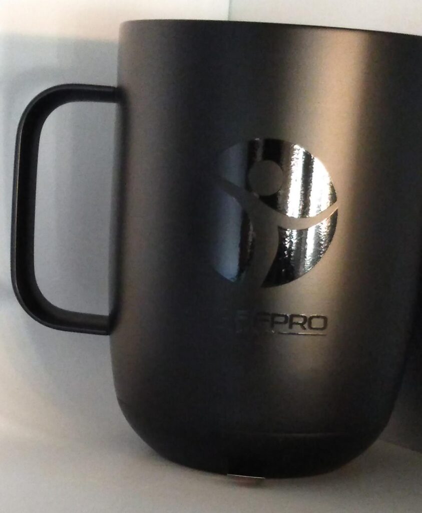 14 oz. Ember Mug custom printed second generation