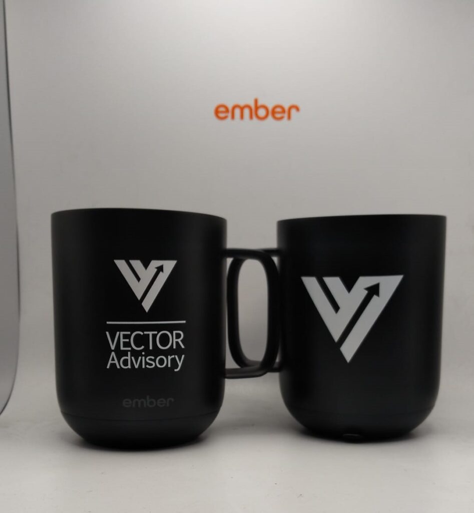 Ember Ceramic Mug 10 oz. Custom printed with Logo