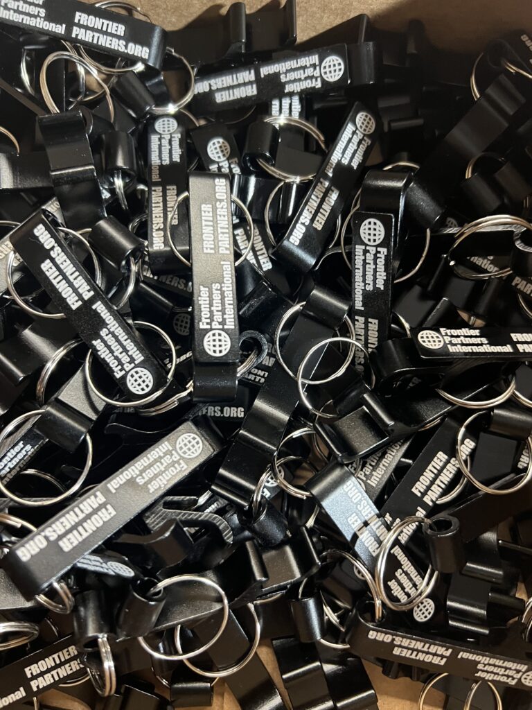 Custom printed aluminum bottle opener with logo