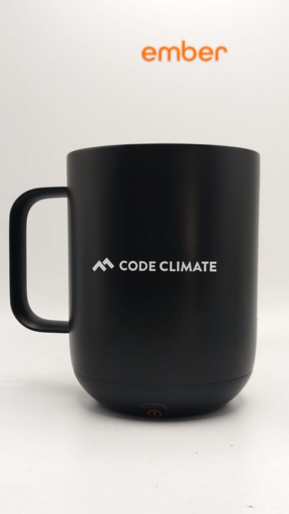 Ember Ceramic Mug 10 oz custom printed ember ceramic coffee mug with Logo