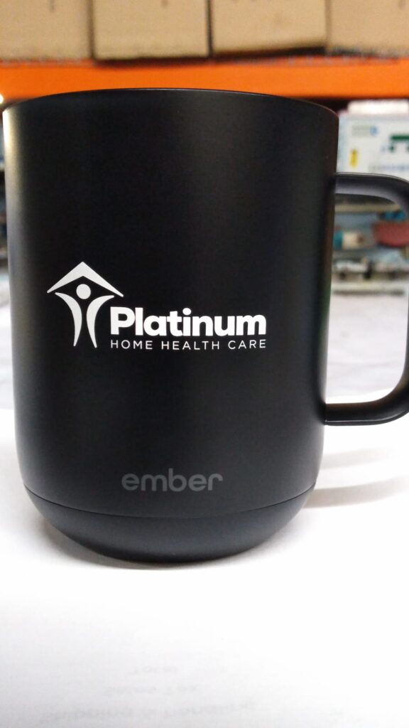 Ember Ceramic Mug 10oz custom printed ember ceramic coffee mug with Logo