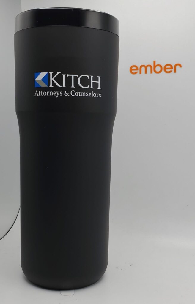 Ember Travel Mug Custom printed with your logo up to 4 color design printed