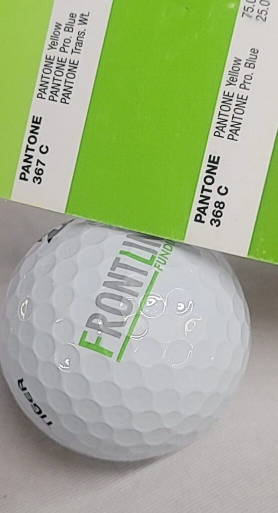 Custom Pad Print Golf Ball with Logo