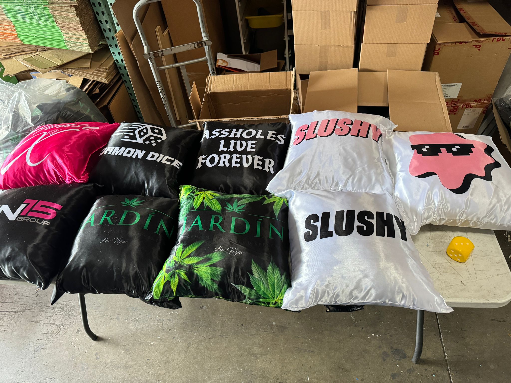 Customize Your Event with Full-Color Fabric Print Cushions